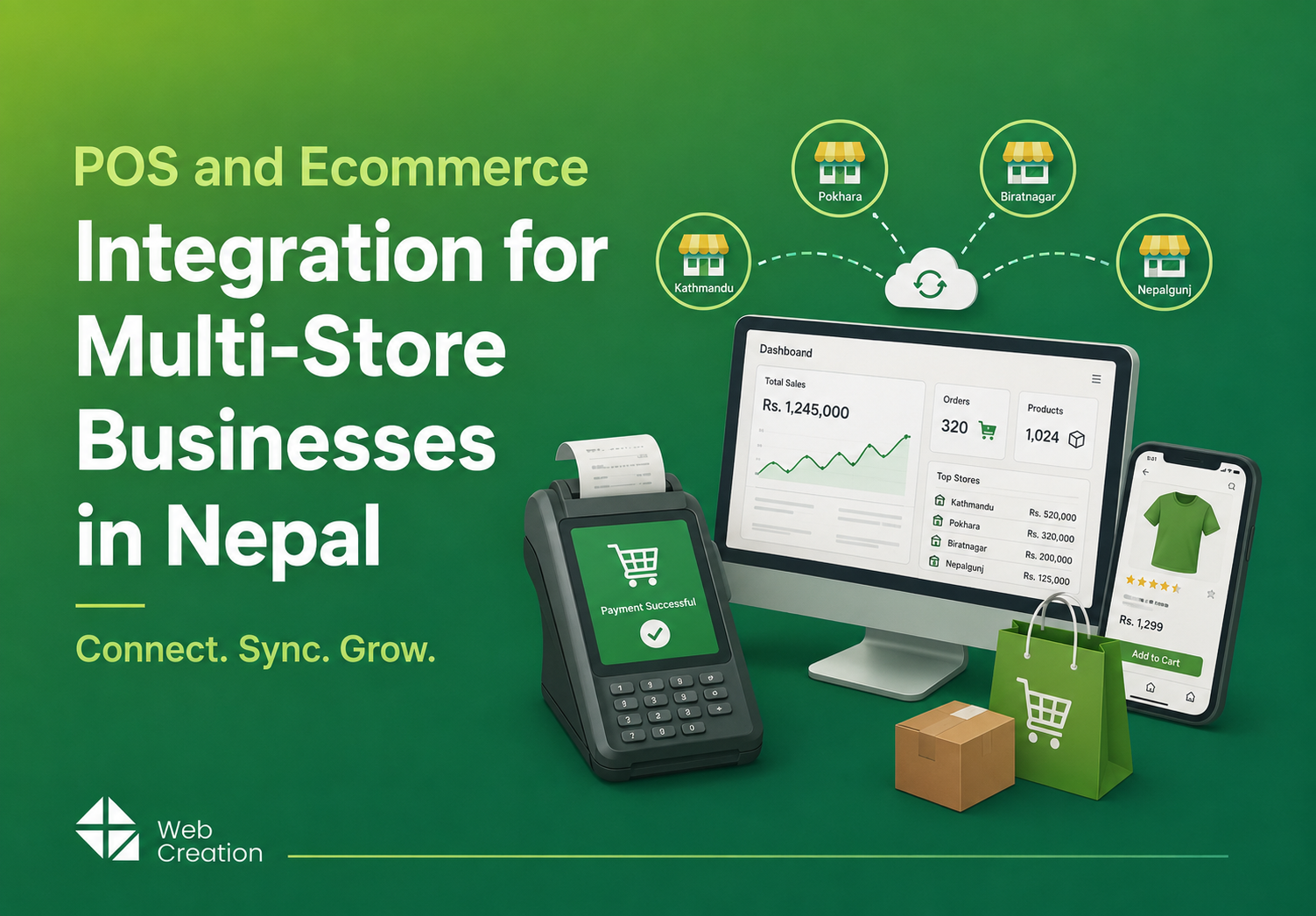POS and Ecommerce Integration for Multi-Store Businesses in Nepal