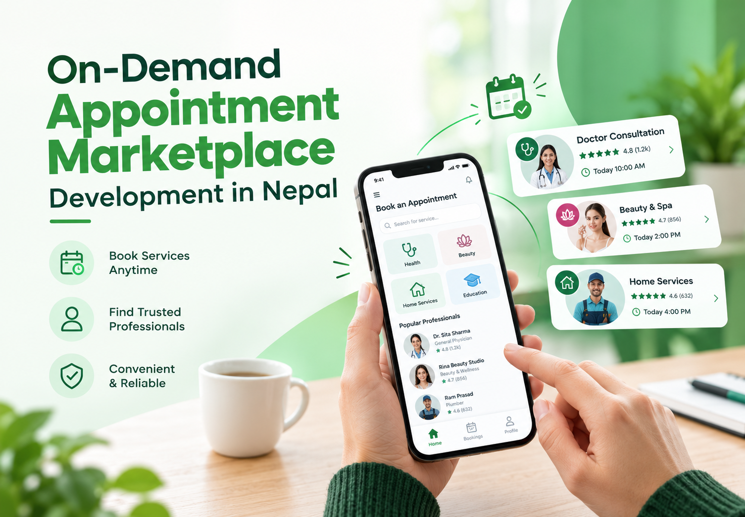 On-Demand Service Marketplace Development in Nepal